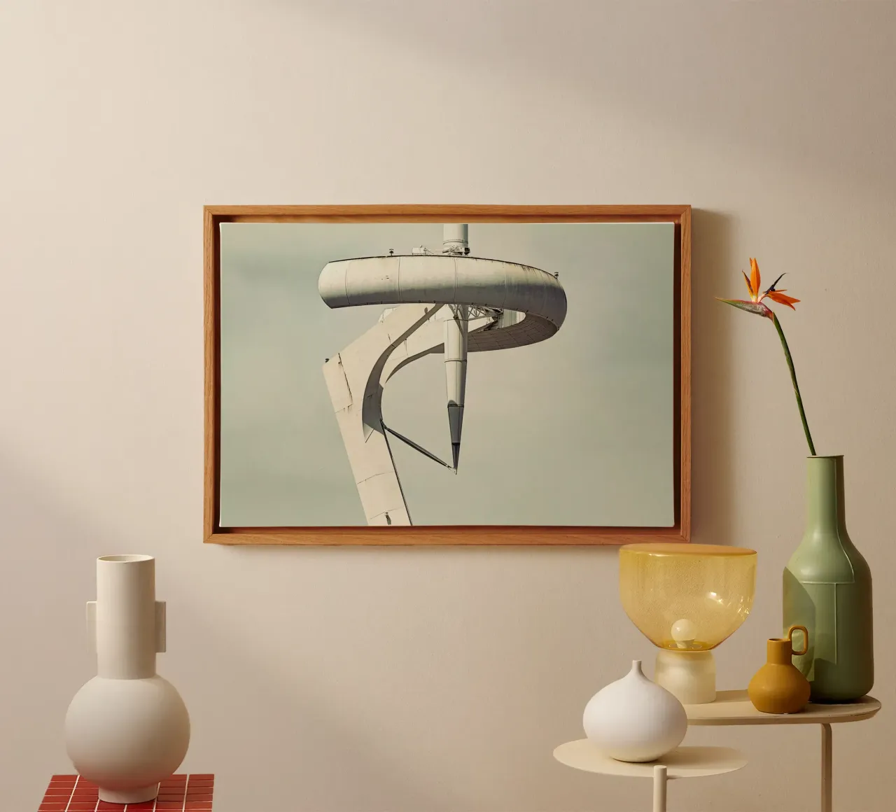 Telefonica tela da Michael Belhadi