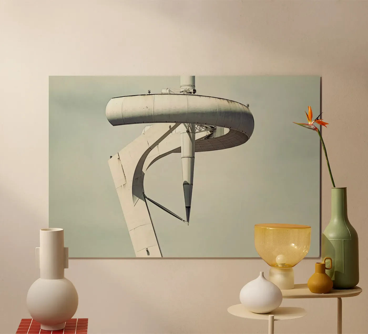 Telefonica Poster von Michael Belhadi