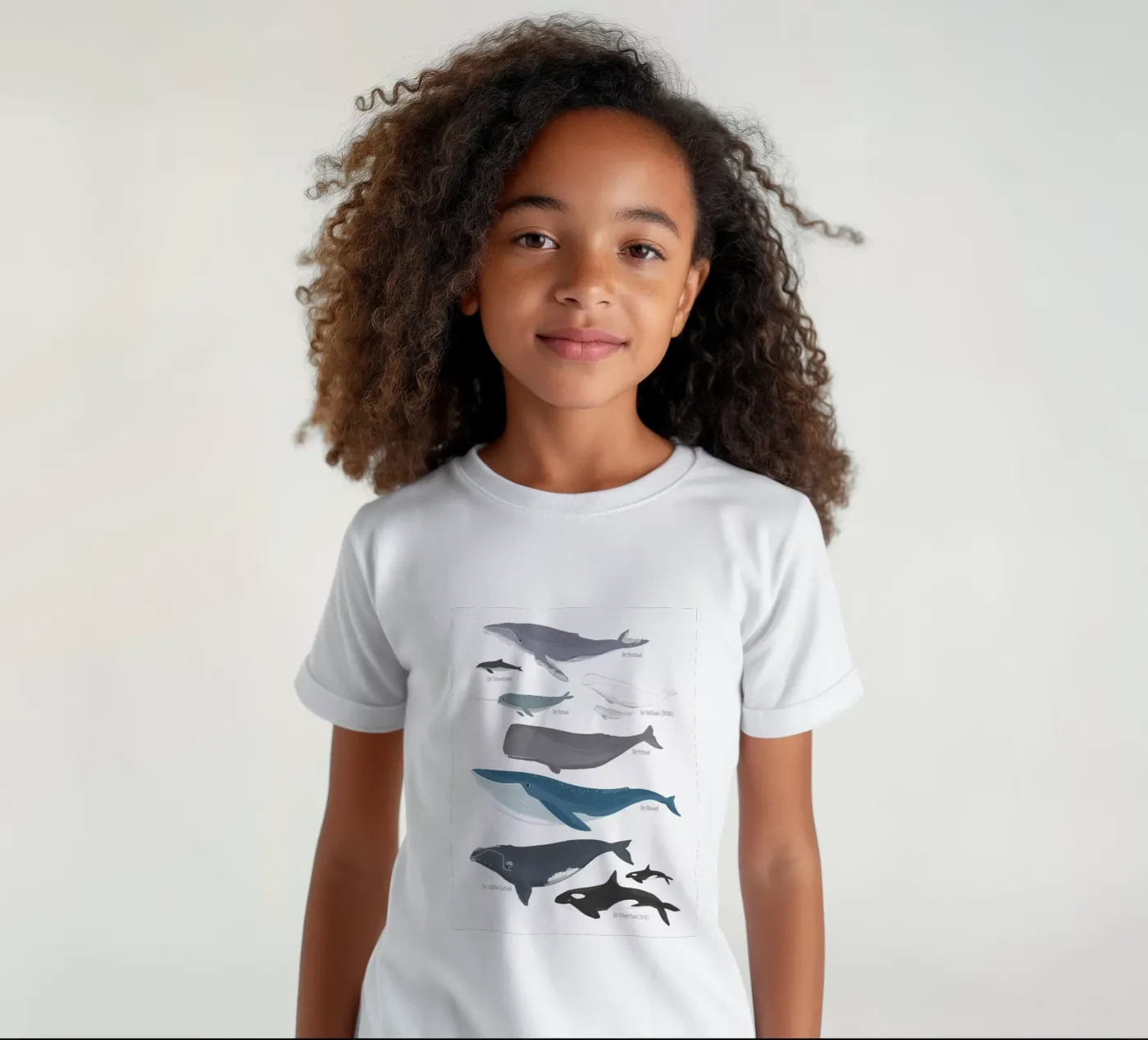 Wale t-shirt bambini da VIERUNDFÜNFZIG