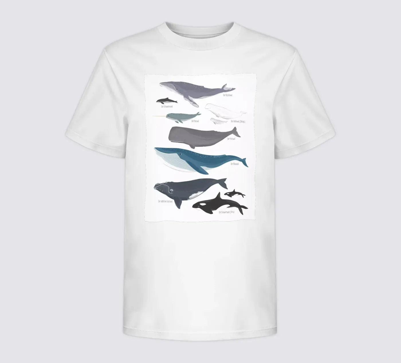 Wale t-shirt bambini da VIERUNDFÜNFZIG