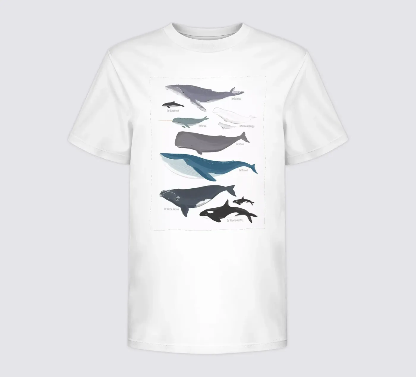 Wale t-shirt bambini da VIERUNDFÜNFZIG