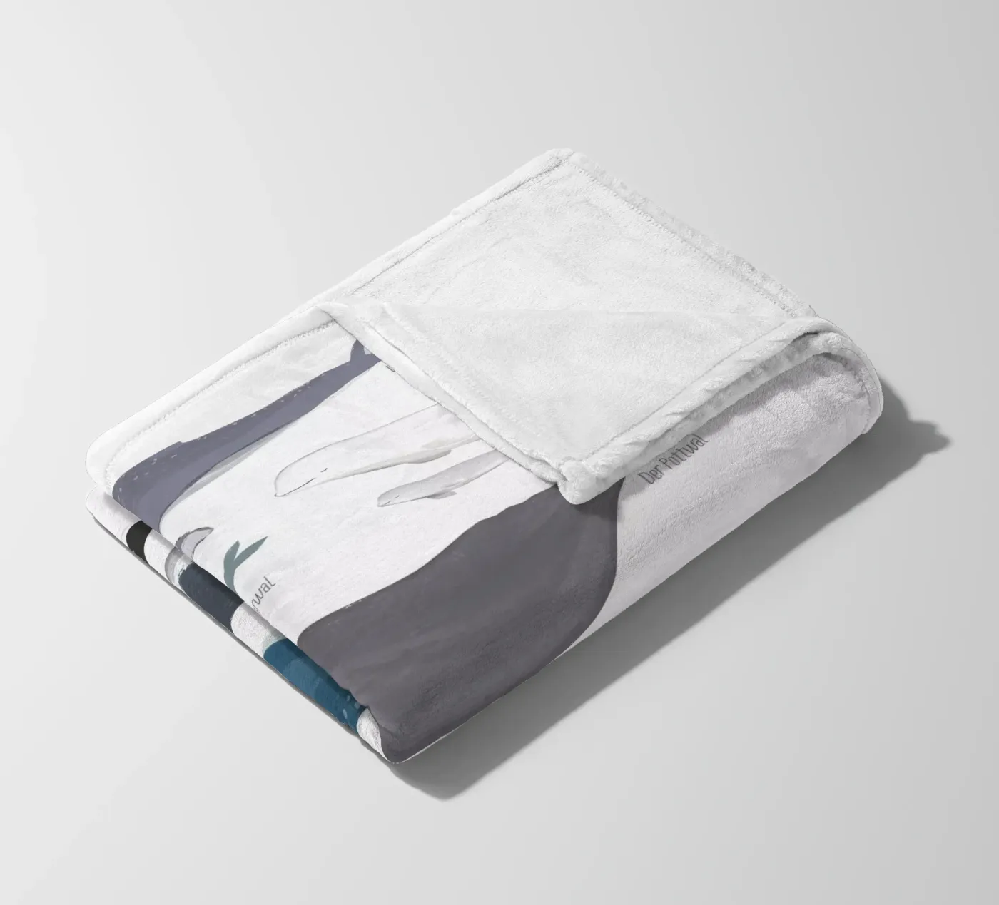 Wale Fleecedecke von VIERUNDFÜNFZIG