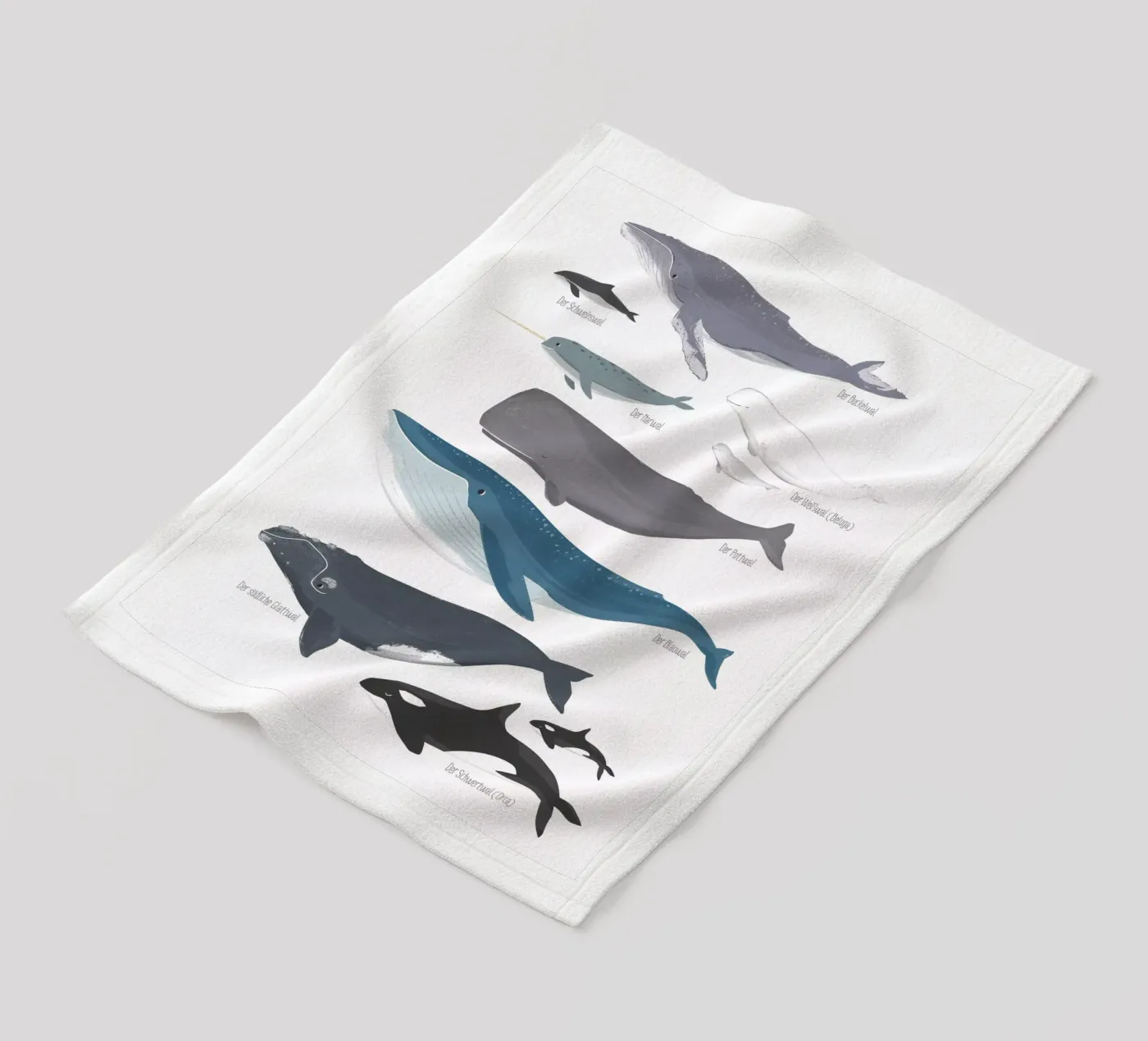 Wale Fleecedecke von VIERUNDFÜNFZIG