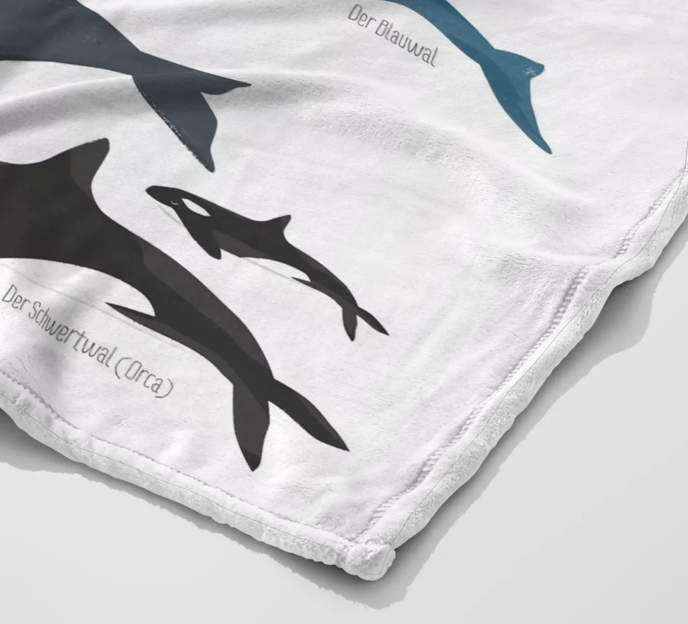 Wale Fleecedecke von VIERUNDFÜNFZIG