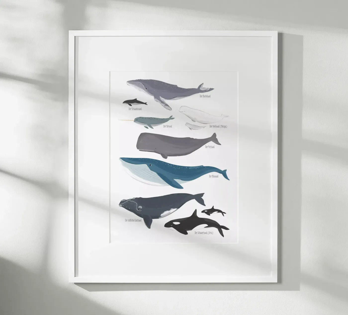 Wale poster da VIERUNDFÜNFZIG