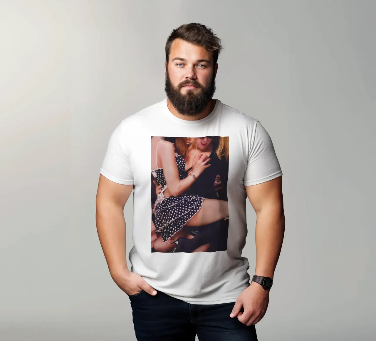Ragazze in gioco colorate t-shirt da Dave Hare Photography