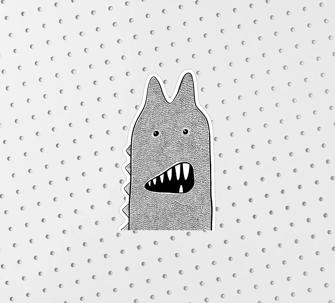 Basil! sticker van Richard Hood