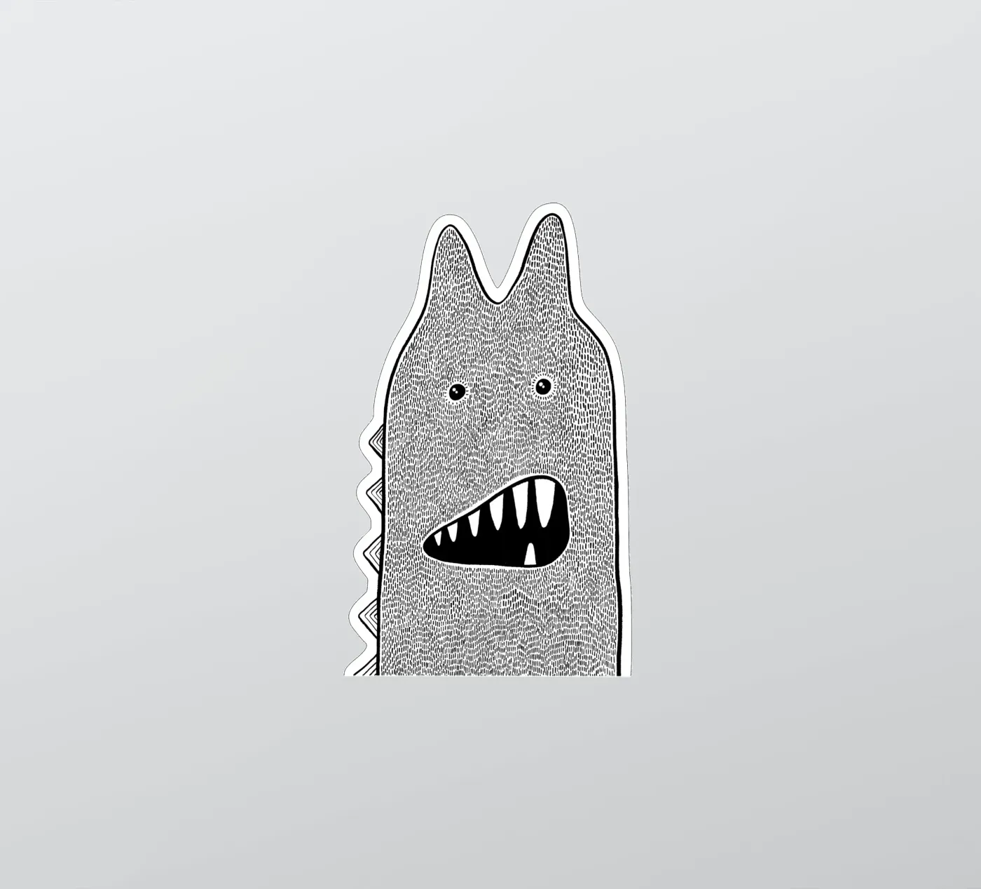Basil! sticker van Richard Hood