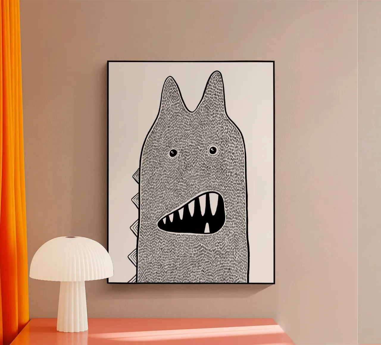 Basil! Acryl-Glas von Richard Hood