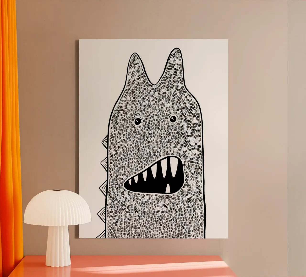 Basil! tela da Richard Hood