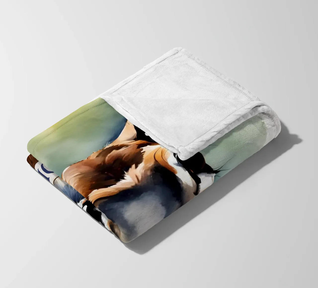 Kleines Reh - Aquarell coperta in pile da Ohkimiko