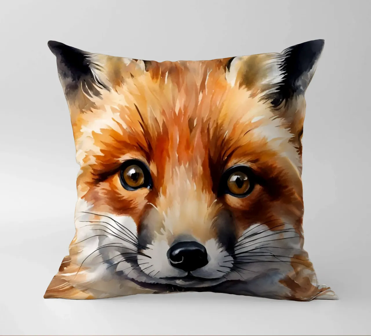 Kleiner Fuchs - Aquarell cuscino da Ohkimiko