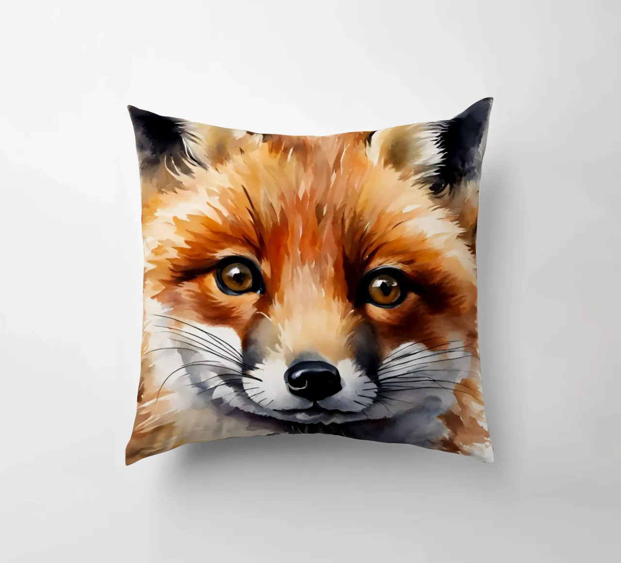Kleiner Fuchs - Aquarell cuscino da Ohkimiko
