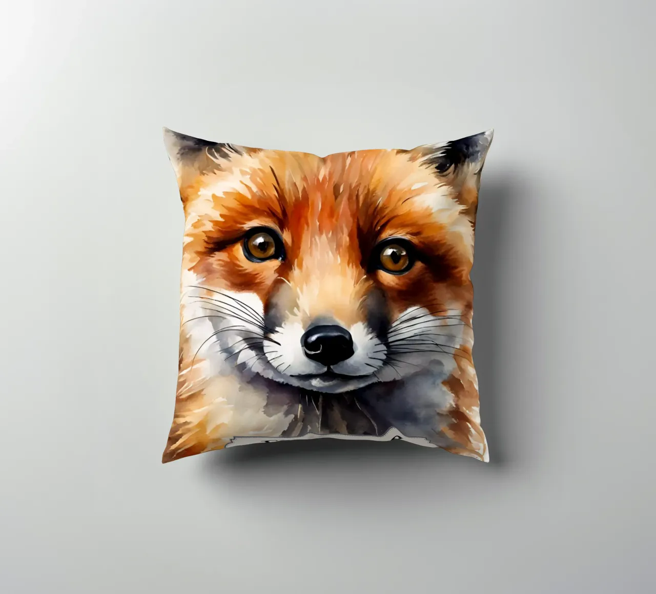 Kleiner Fuchs - Aquarell cuscino da Ohkimiko