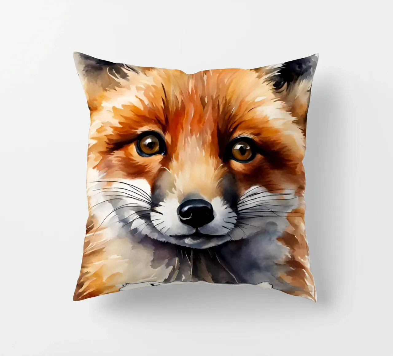 Kleiner Fuchs - Aquarell cuscino da Ohkimiko