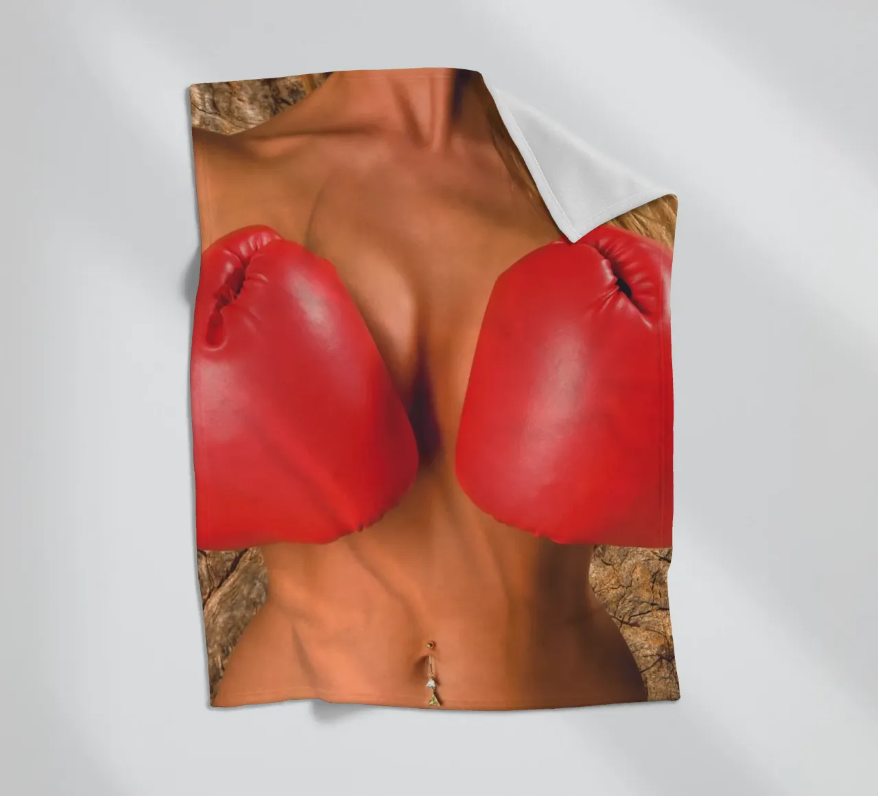 Boxer Fleecedecke von Dave Hare Photography