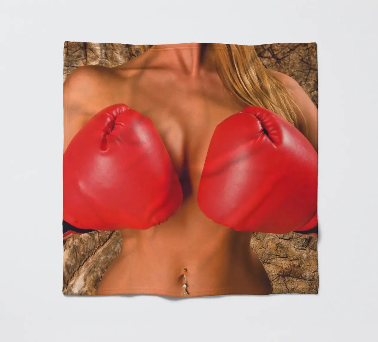 Boxer Fleecedecke von Dave Hare Photography