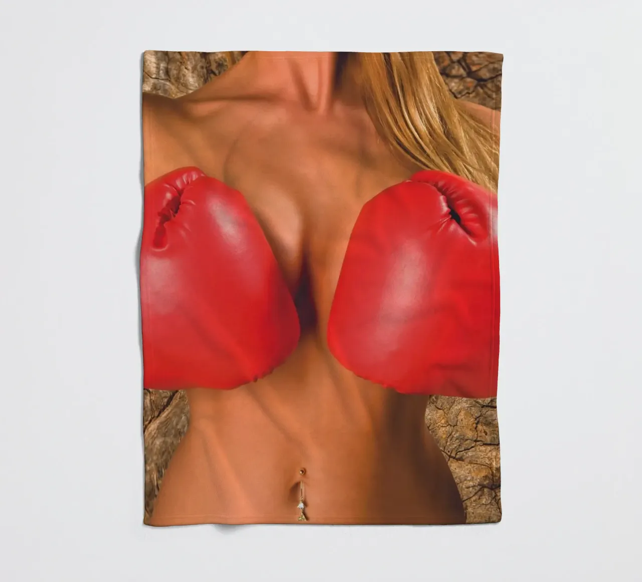 Boxer Fleecedecke von Dave Hare Photography