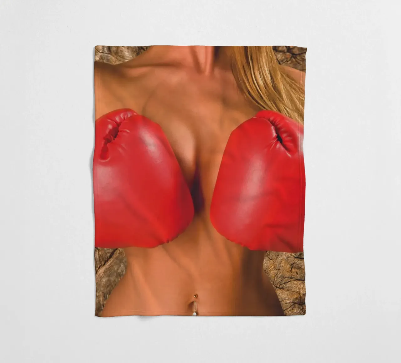 Boxer Fleecedecke von Dave Hare Photography