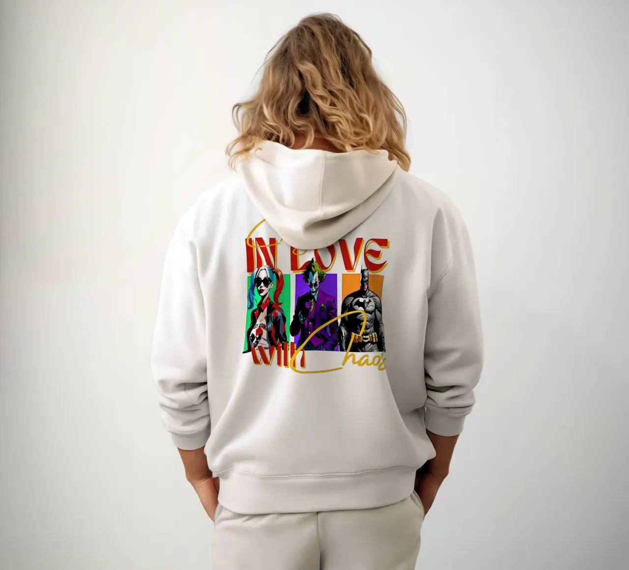 Crazy Love In Chaos felpa con cappuccio da Eni Brandon