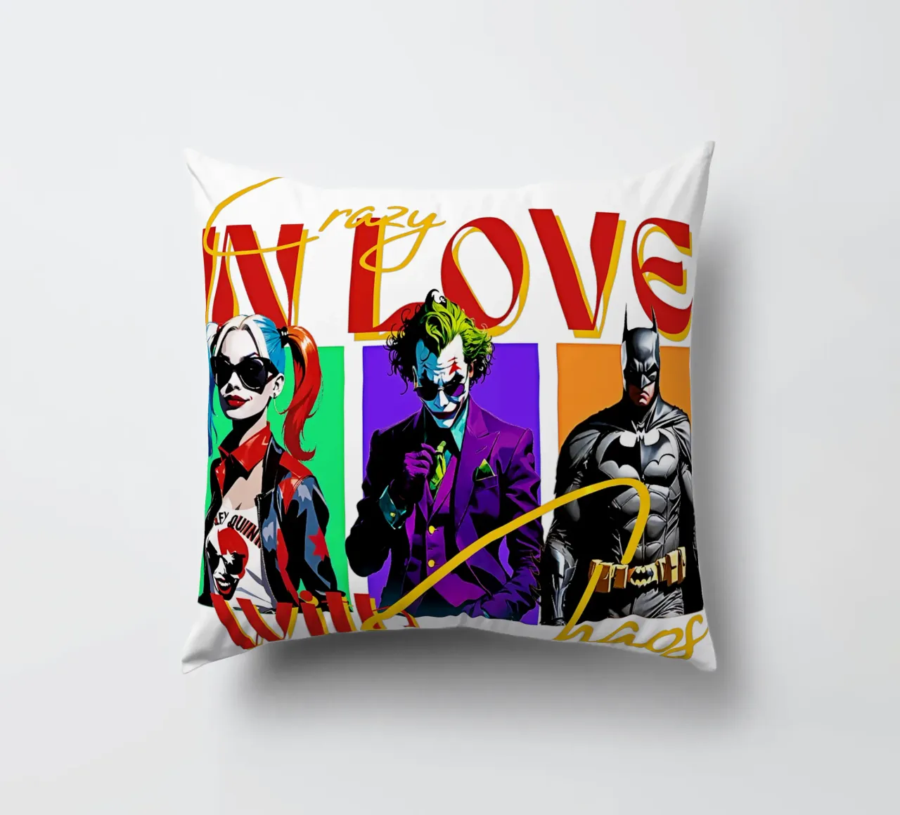 Crazy Love In Chaos cuscino da Eni Brandon
