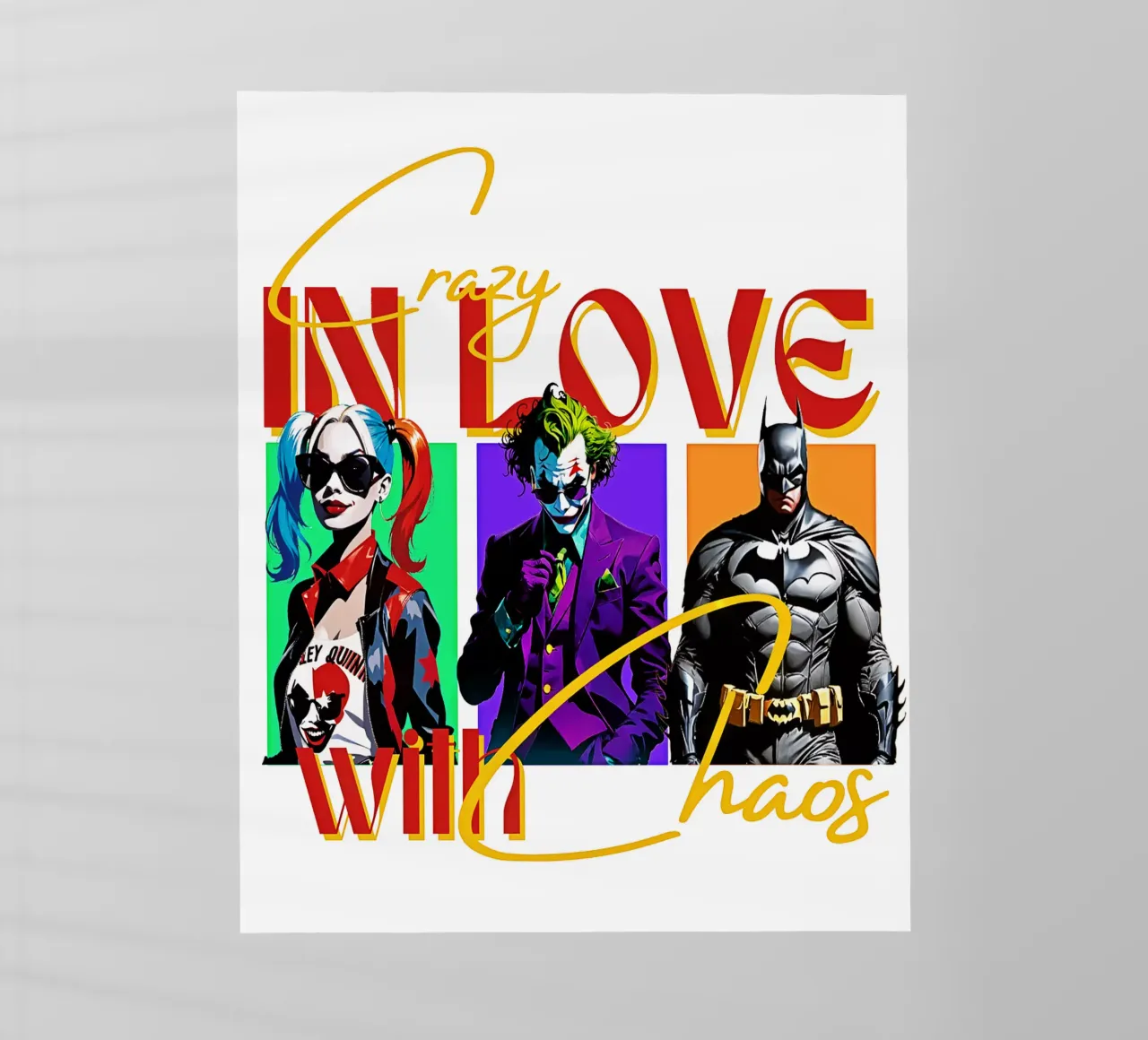 Crazy Love In Chaos pellicola backlit da Eni Brandon