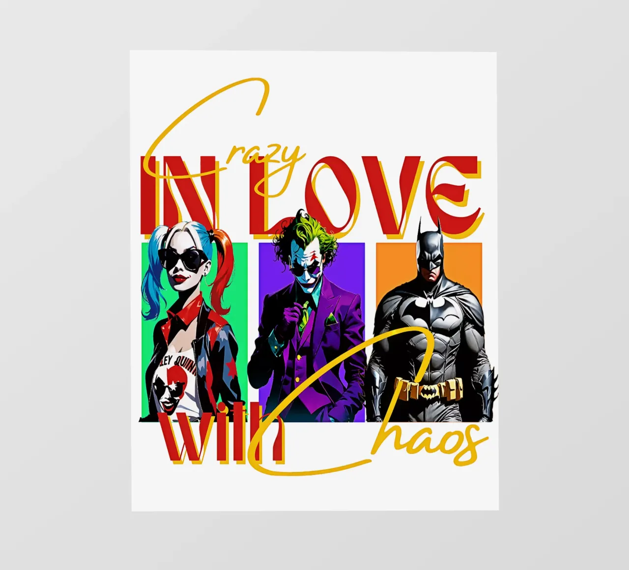 Crazy Love In Chaos pellicola backlit da Eni Brandon