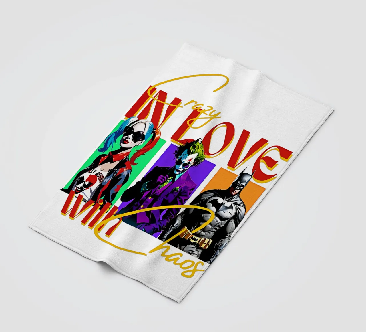 Crazy Love In Chaos coperta in pile da Eni Brandon