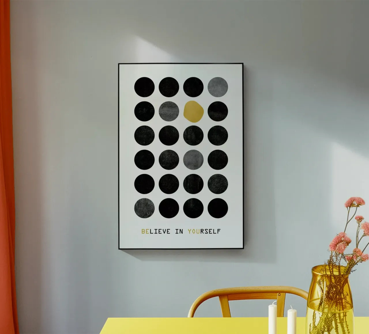 Be You plexiglass da Elisabeth Fredriksson