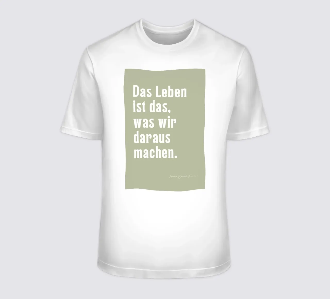 Das Leben ist... t-shirt da Ohkimiko