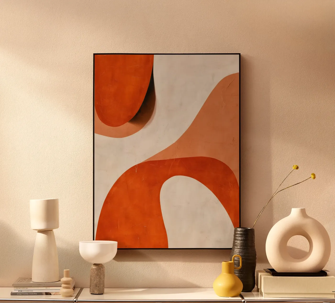Burnt Orange Form plexiglass da Verse