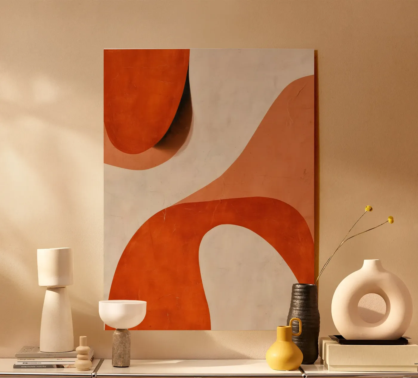 Burnt Orange Form plexiglass da Verse
