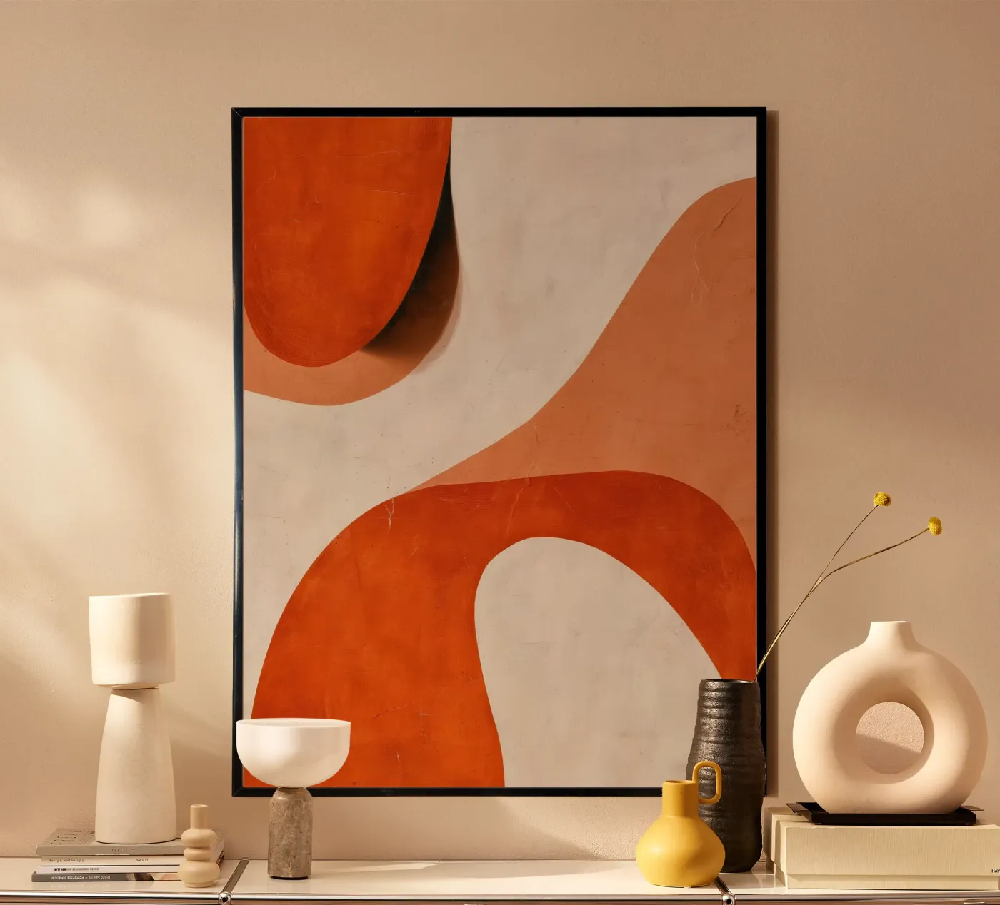 Burnt Orange Form poster da Verse