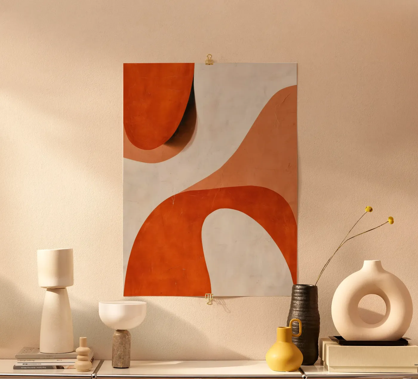 Burnt Orange Form poster da Verse