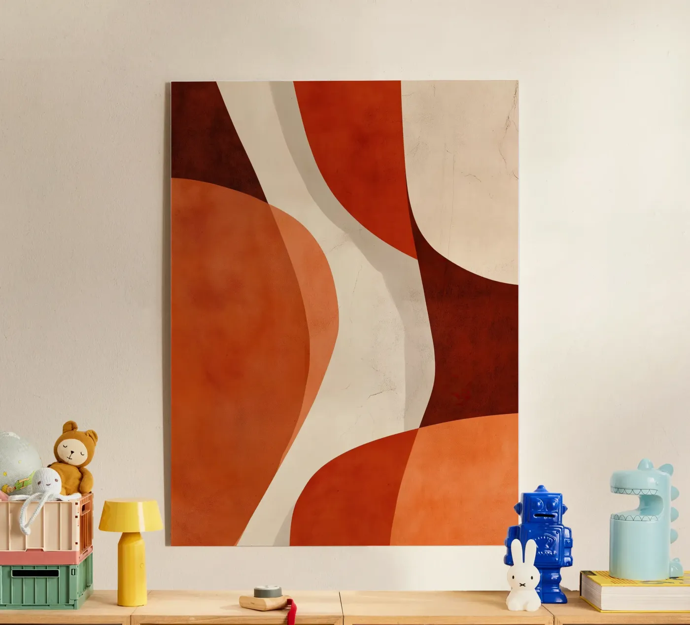 Sienna Flow acryl van Verse