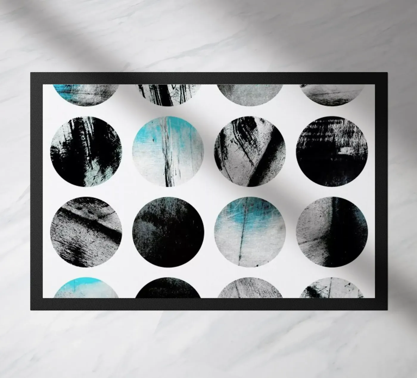 Circle Poetry doormat by Elisabeth Fredriksson