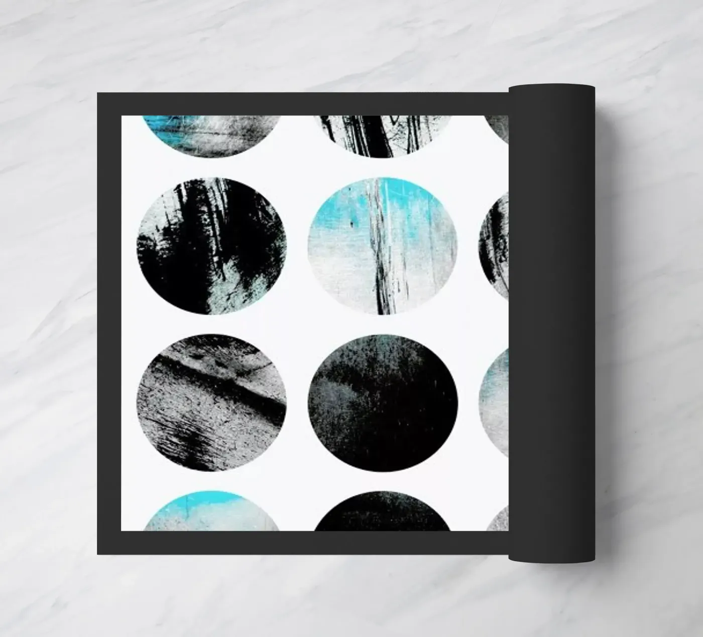 Circle Poetry doormat by Elisabeth Fredriksson
