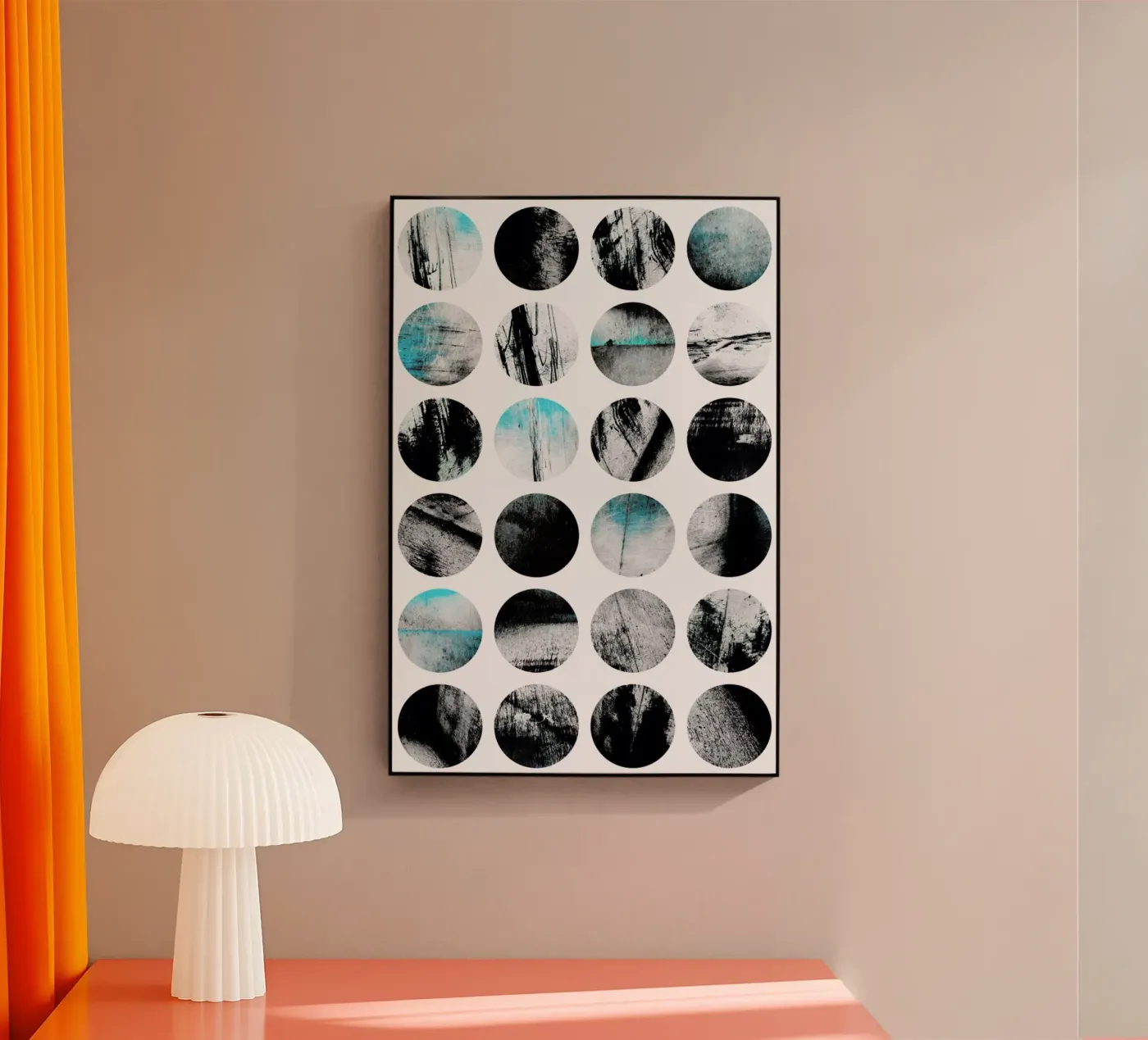 Circle Poetry plexiglass da Elisabeth Fredriksson