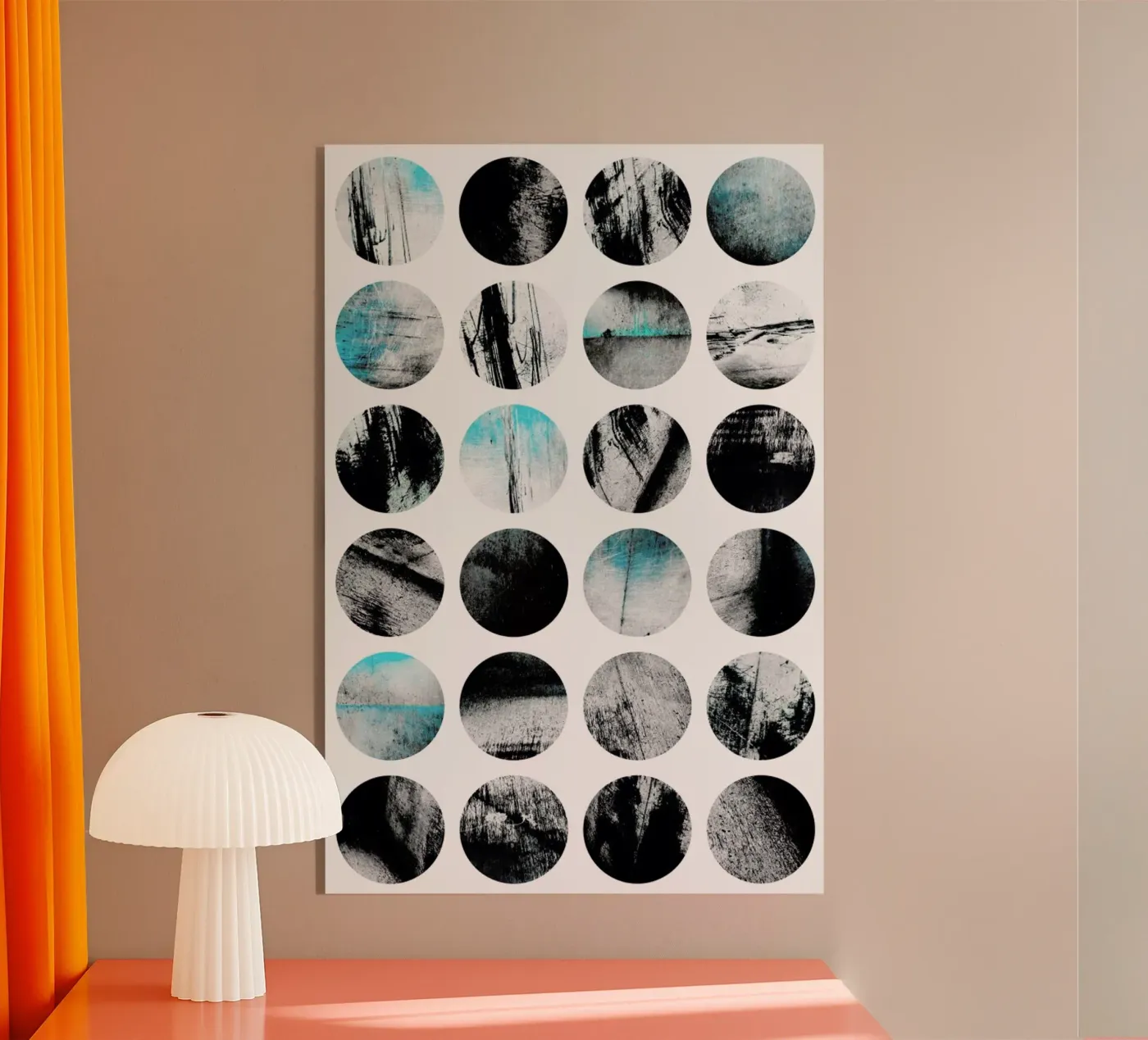 Circle Poetry plexiglass da Elisabeth Fredriksson