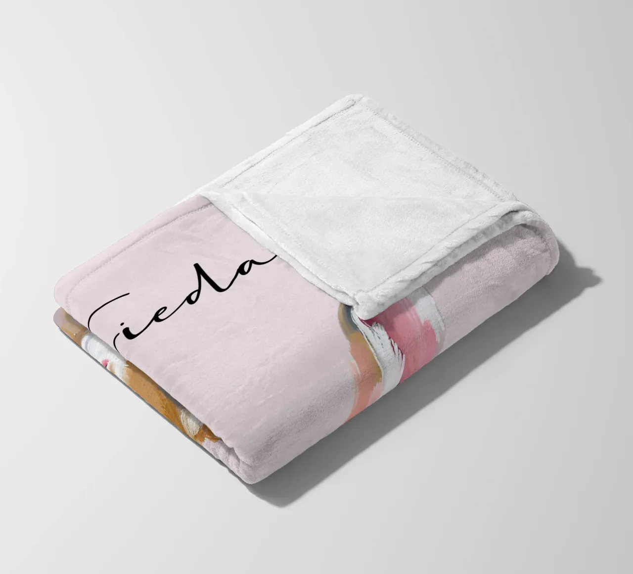 Kleiner Hase - Acryl fleece blanket by Ohkimiko