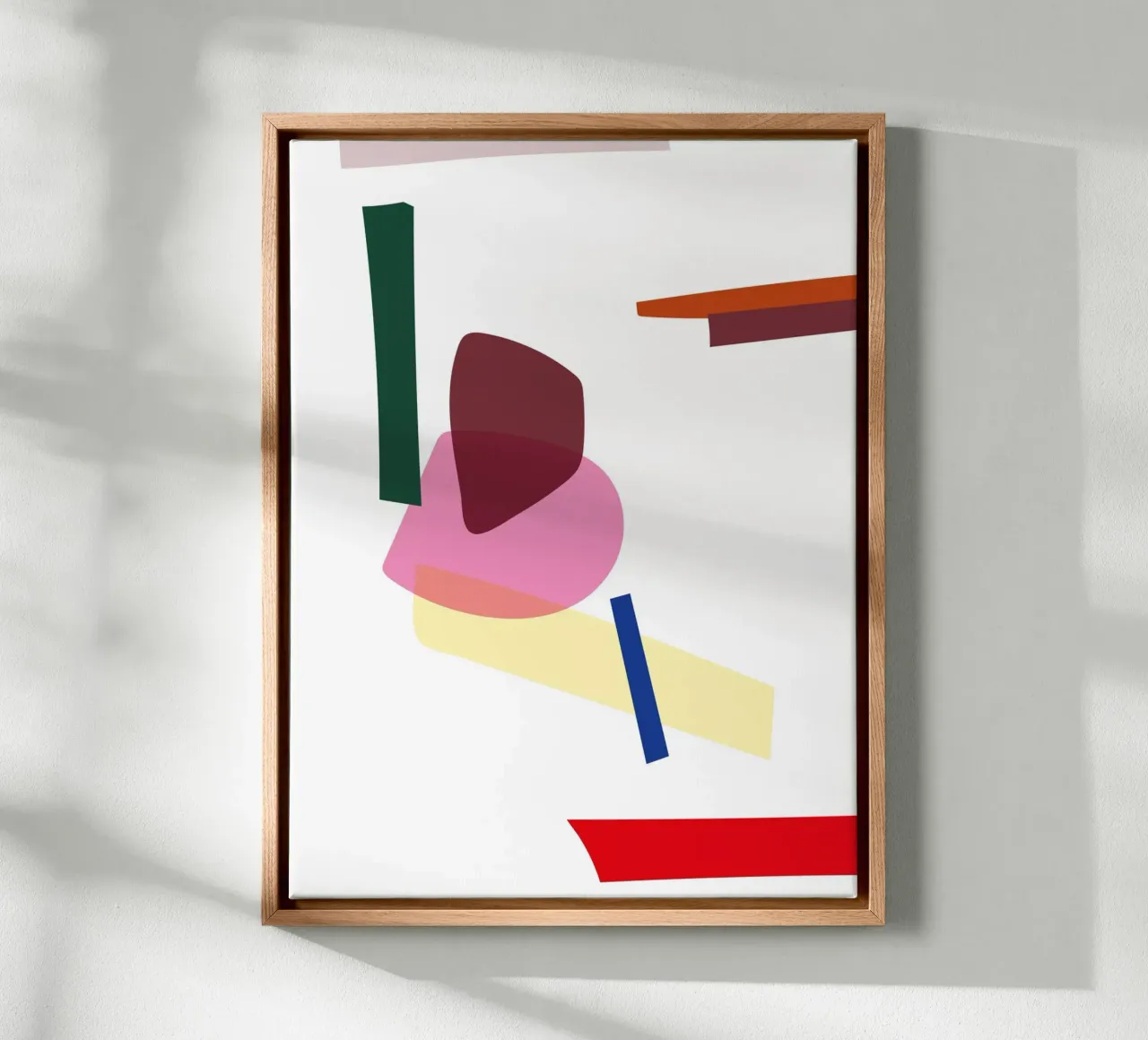 Tile No 1 Leinwand von Studio ROSAGRAU