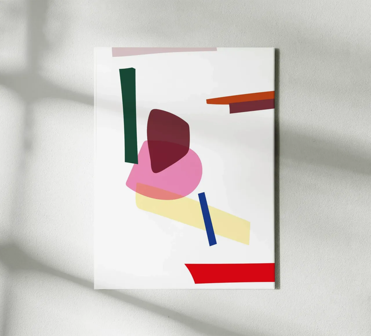 Tile No 1 Leinwand von Studio ROSAGRAU