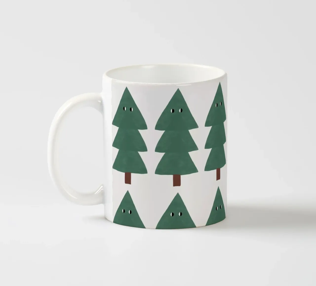 Bert der Baum Allover tazza in ceramica da Studio ROSAGRAU