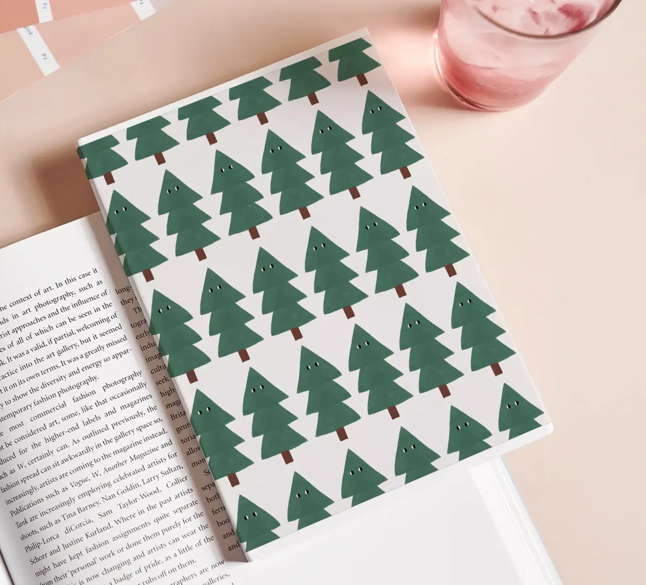 Bert der Baum Allover notebook by Studio ROSAGRAU