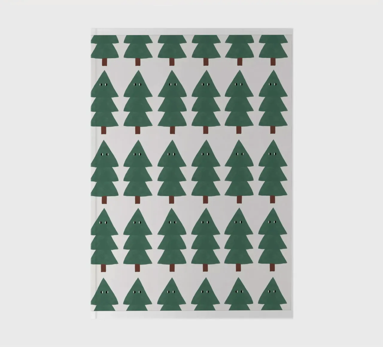 Bert der Baum Allover notebook by Studio ROSAGRAU