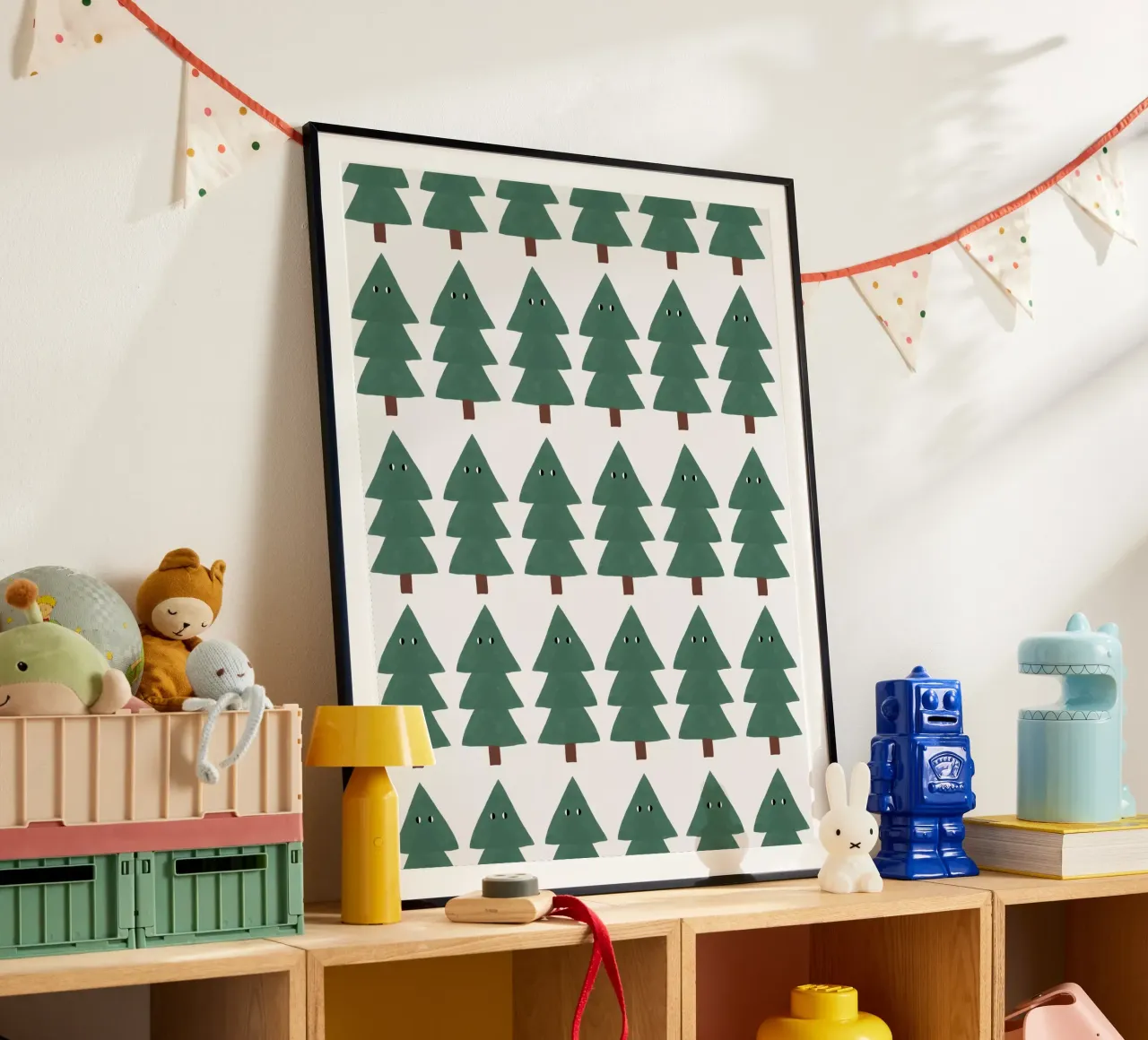 Bert der Baum Allover carta hahnemühle da Studio ROSAGRAU