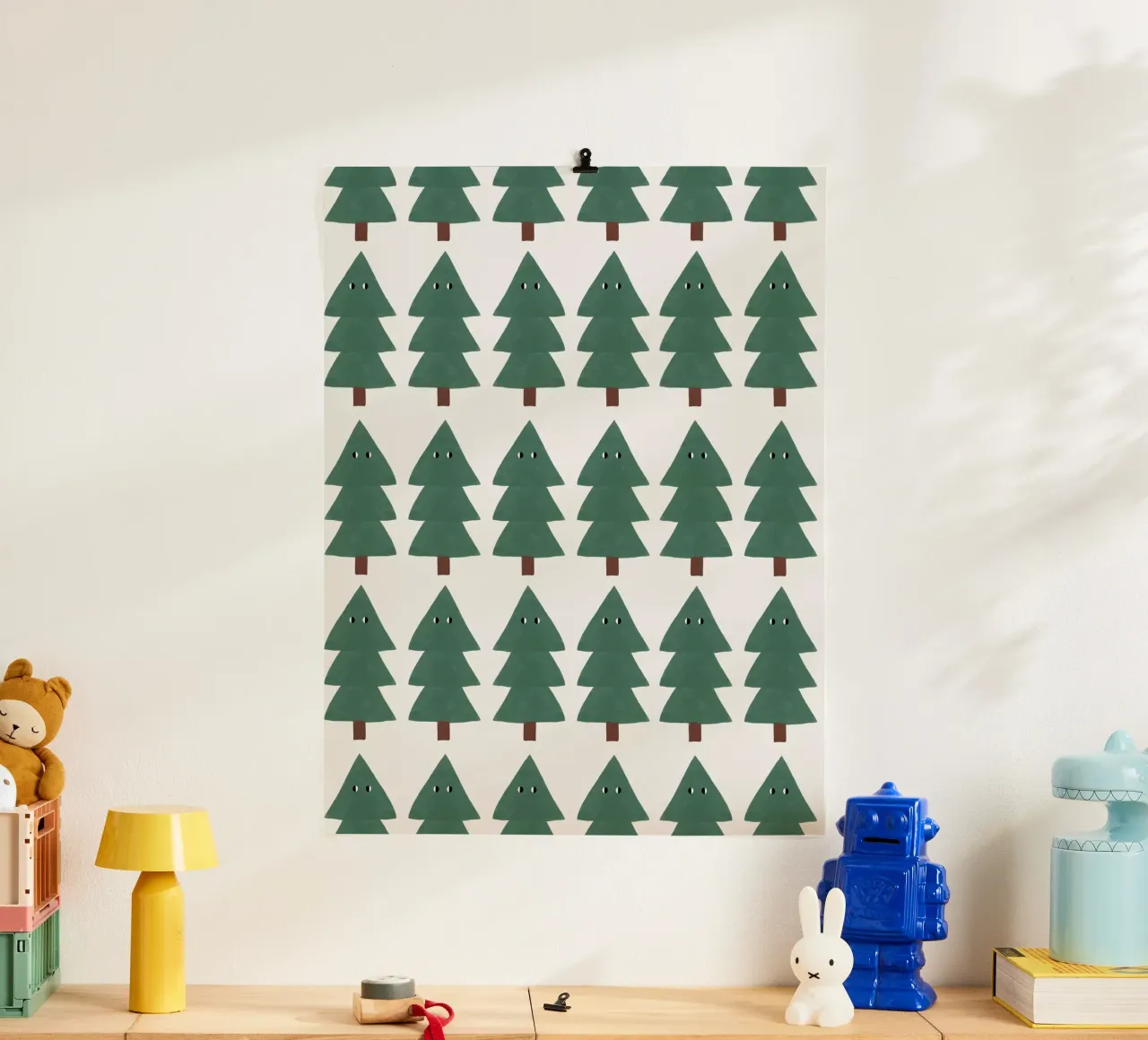 Bert der Baum Allover carta hahnemühle da Studio ROSAGRAU