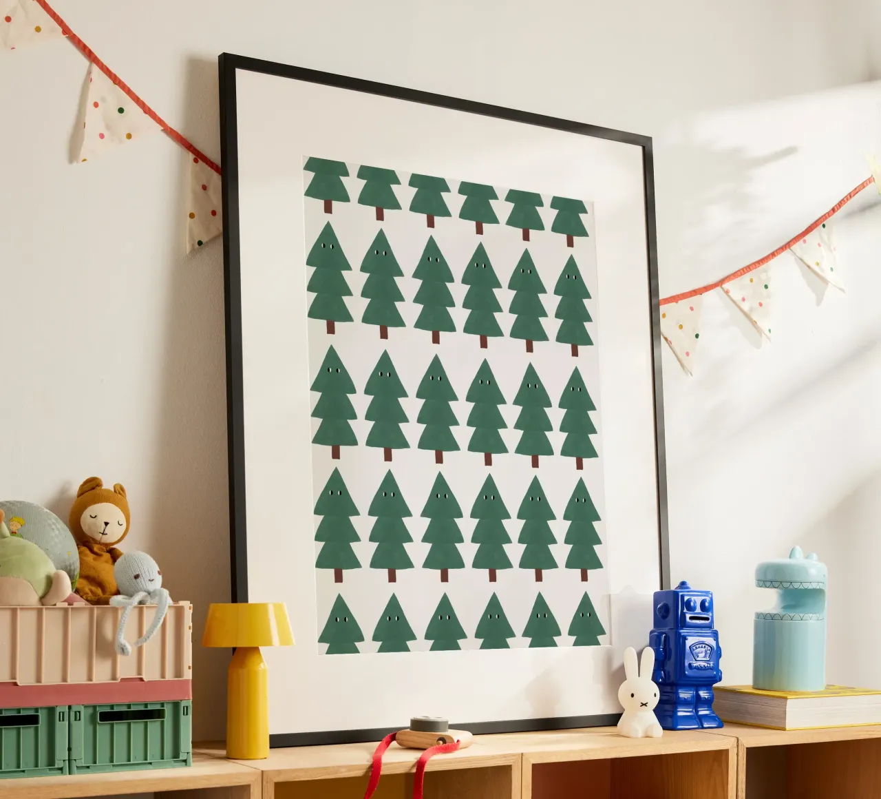 Bert der Baum Allover carta hahnemühle da Studio ROSAGRAU