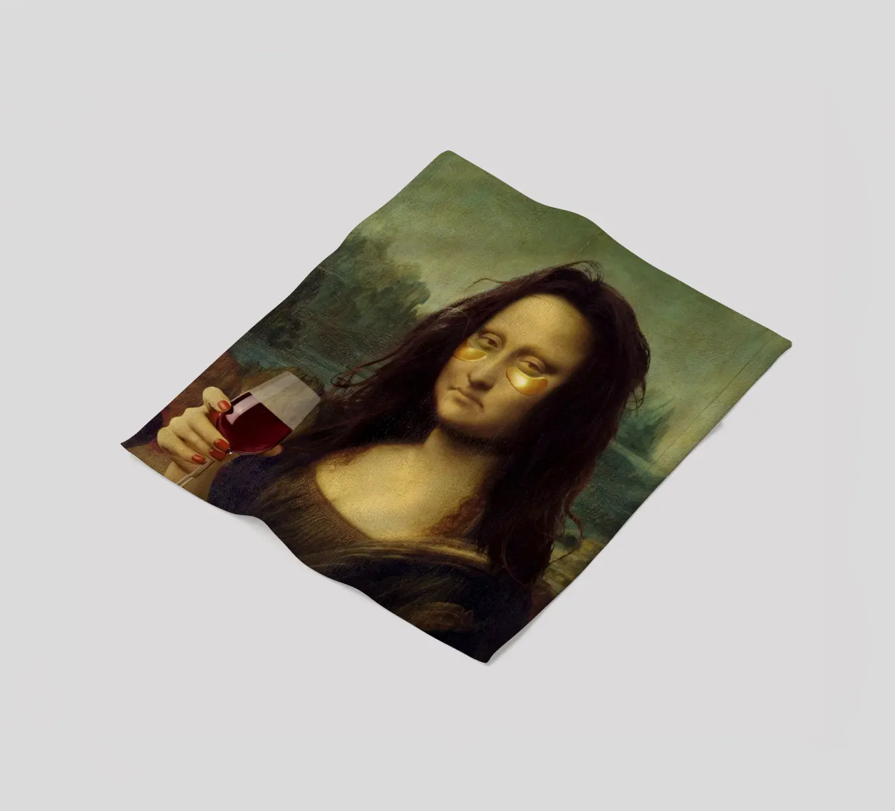 Monday Lisa fleece blanket by 360brain
