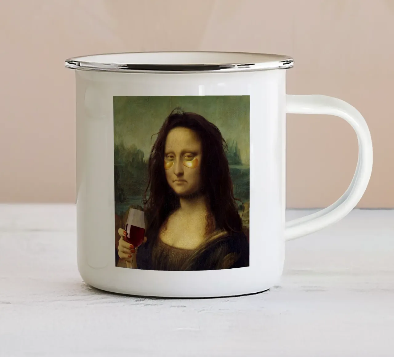 Lunedì Lisa tazza in smalto da 360brain